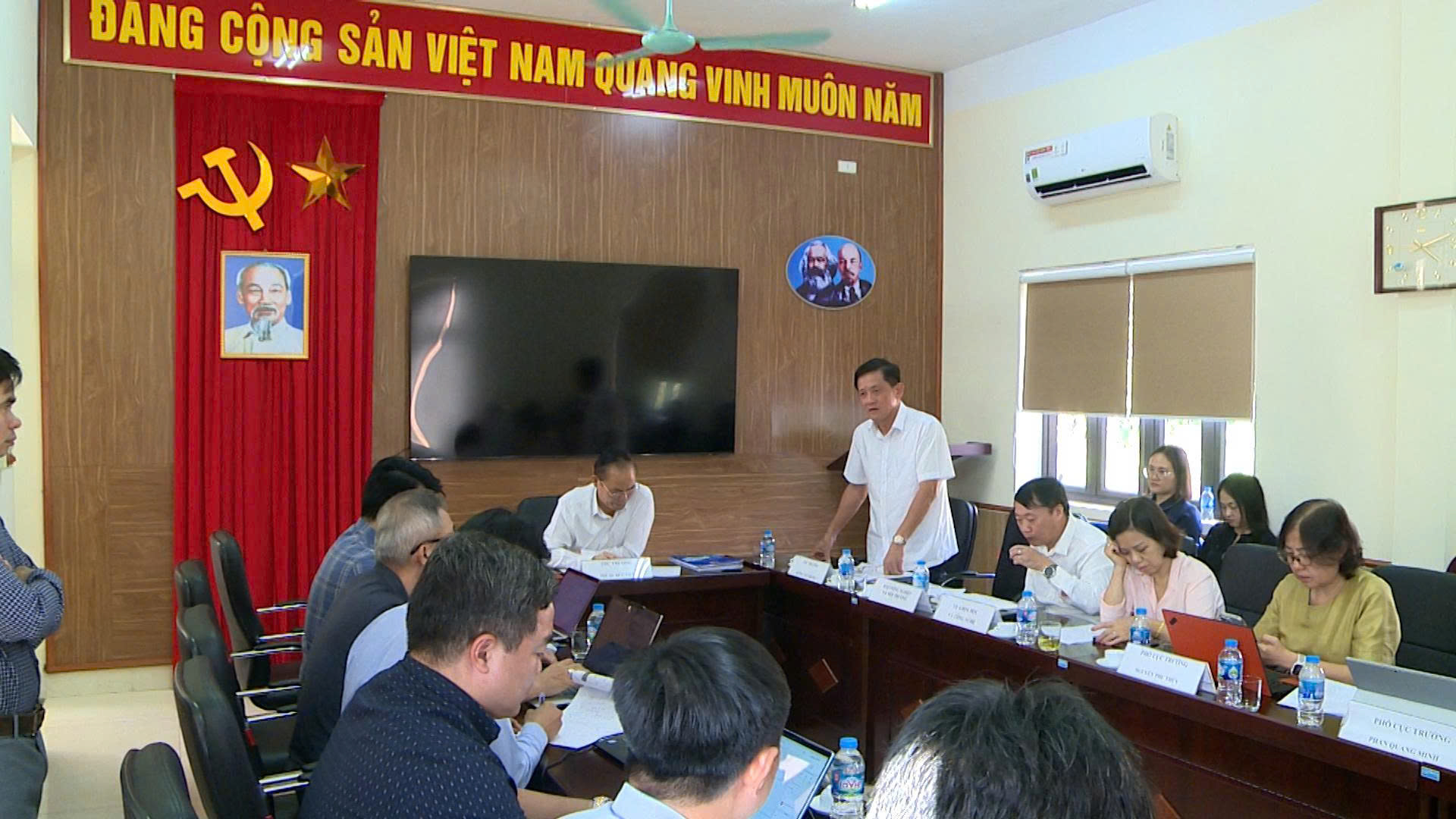 Cục trưởng phát biểu